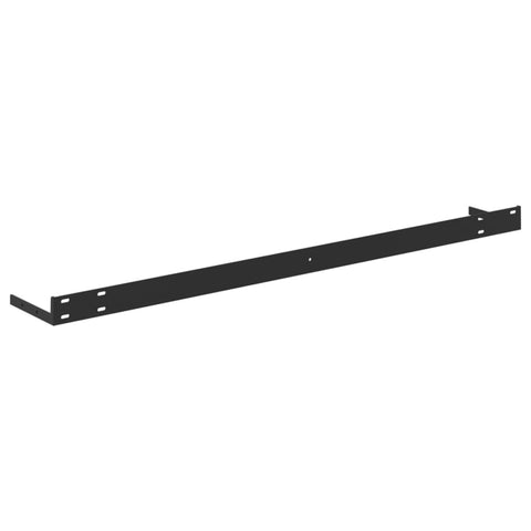 vidaXL Floating Wall Shelf Oak and White 90x23.5x3.8 cm MDF