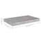 vidaXL Floating Wall Shelf Concrete Grey 50x23x3.8 cm MDF