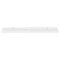 vidaXL Wall Shelves 2 pcs High Gloss White 80x9x3 cm