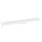 vidaXL Wall Shelves 2 pcs High Gloss White 80x9x3 cm
