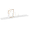 vidaXL Wall Shelves 4 pcs White 80x9x3 cm