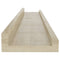 vidaXL Wall Shelves 4 pcs Sonoma Oak 60x9x3 cm
