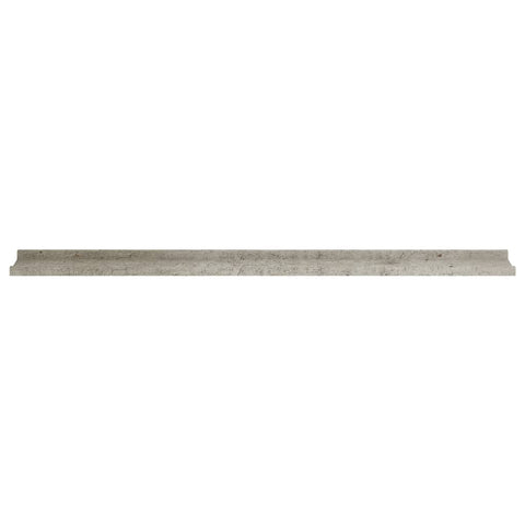vidaXL Wall Shelves 2 pcs Concrete Grey 115x9x3 cm