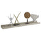 vidaXL Wall Shelves 4 pcs Concrete Grey 60x9x3 cm