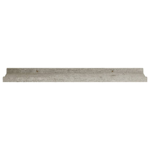 vidaXL Wall Shelves 4 pcs Concrete Grey 60x9x3 cm