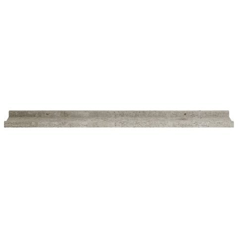 vidaXL Wall Shelves 4 pcs Concrete Grey 80x9x3 cm