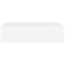 vidaXL Wall-mounted Drawer Shelf White 40x23.5x10 cm MDF