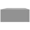 vidaXL Wall-mounted Drawer Shelf Grey 40x23.5x10cm MDF