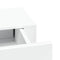 vidaXL Wall-mounted Drawer Shelf White 60x23.5x10 cm MDF