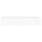 vidaXL Wall-mounted Drawer Shelves 2 pcs White 60x23.5x10cm MDF