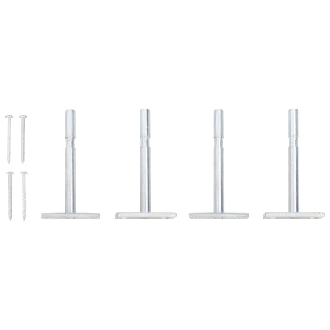 vidaXL Wall-mounted Drawer Shelves 2 pcs Grey 60x23.5x10cm MDF