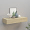 vidaXL Wall-mounted Drawer Shelf Oak 60x23.5x10cm MDF