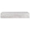 vidaXL Wall-mounted Drawer Shelf Concrete Grey 60x23.5x10cm MDF