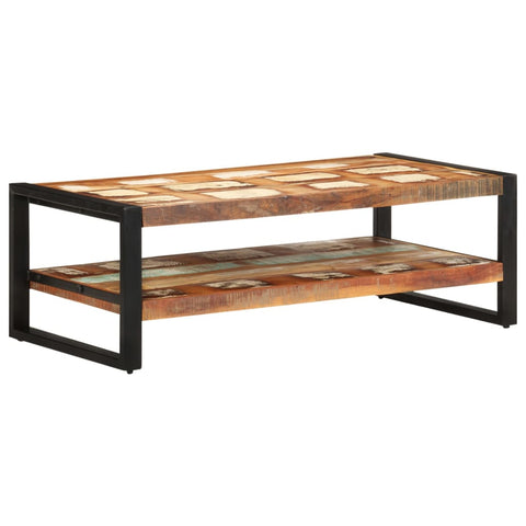 vidaXL Coffee Table 120x60x40 cm Solid Reclaimed Wood