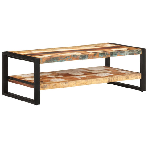 vidaXL Coffee Table 120x60x40 cm Solid Reclaimed Wood