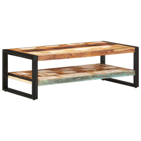 vidaXL Coffee Table 120x60x40 cm Solid Reclaimed Wood