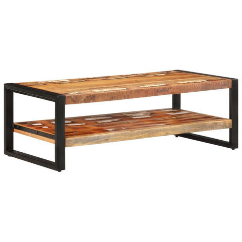 vidaXL Coffee Table 120x60x40 cm Solid Reclaimed Wood