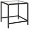 vidaXL Tea Tables 2 pcs Tempered Glass Transparent