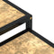 vidaXL Tea Tables 2 pcs MDF Black and Yellow