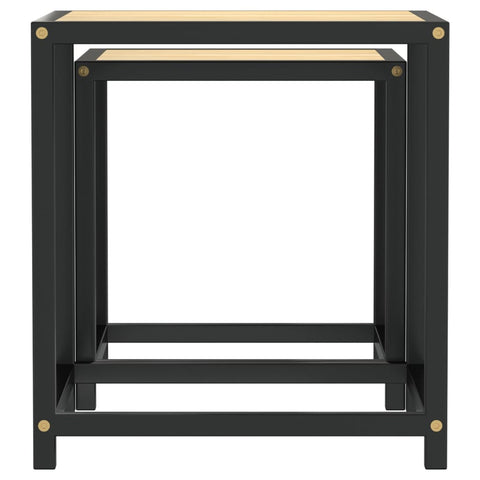 vidaXL Tea Tables 2 pcs MDF Sonoma Oak
