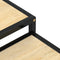 vidaXL Tea Tables 2 pcs MDF Sonoma Oak