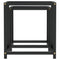 vidaXL Tea Tables 2 pcs MDF Black