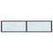 vidaXL Console Table White Marble 160x35x75.5cm Tempered Glass