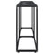 vidaXL Console Table Black Marble 160x35x75.5cm Tempered Glass