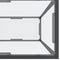 vidaXL Console Table Transparent 180x35x75.5 cm Tempered Glass