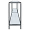 vidaXL Console Table White 180x35x75.5 cm Tempered Glass