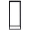 vidaXL Side Tables 2 pcs Black Steel