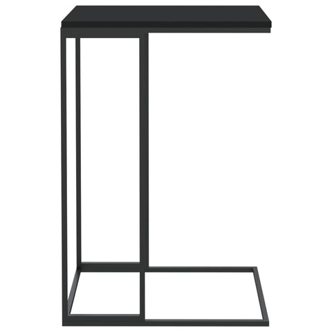 vidaXL Side Table Black 40x30x59 cm Engineered Wood