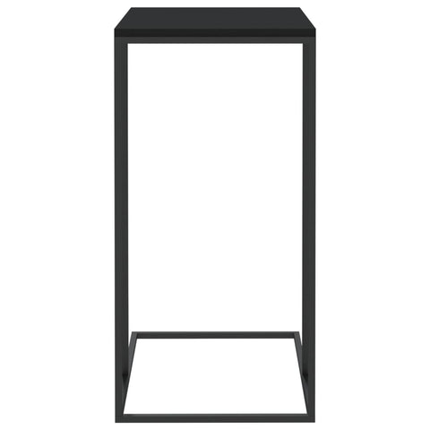 vidaXL Side Table Black 40x30x59 cm Engineered Wood