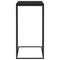 vidaXL Side Table Black 40x30x59 cm Engineered Wood