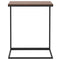 vidaXL Side Table Black 55x35x66 cm Engineered Wood
