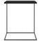 vidaXL Side Table Black 55x35x66 cm Engineered Wood