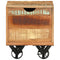 vidaXL Side Table 40x40x45 cm Solid Reclaimed Wood