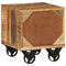 vidaXL Side Table 40x40x45 cm Solid Reclaimed Wood