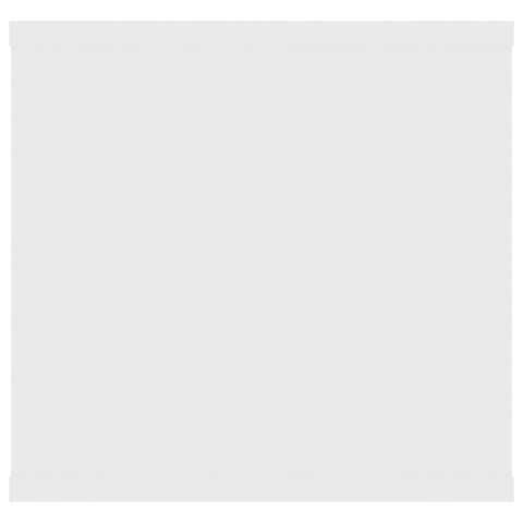 vidaXL Wall Shelf White 102x30x29 cm Engineered Wood