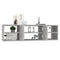 vidaXL Wall Shelf Concrete Grey 102x30x29 cm Engineered Wood