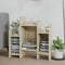 vidaXL Side Cabinet Sonoma Oak 60x26x60 cm Engineered Wood
