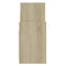 vidaXL Side Cabinet Sonoma Oak 60x26x60 cm Engineered Wood