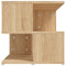 vidaXL Side Table Sonoma Oak 40x40x40 cm Engineered Wood