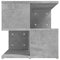 vidaXL Side Table Concrete Grey 40x40x40 cm Engineered Wood