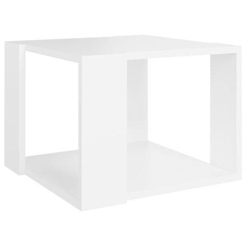 vidaXL Coffee Table White 40x40x30 cm Engineered Wood