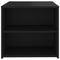 vidaXL Side Table Black 50x50x45 cm Engineered Wood