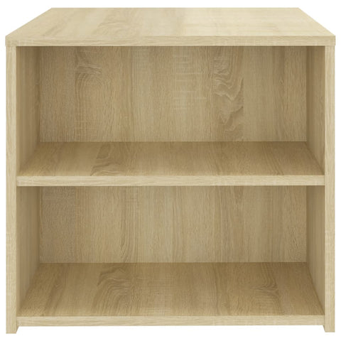 vidaXL Side Table Sonoma Oak 50x50x45 cm Engineered Wood
