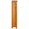 vidaXL 4-Tier Bookcase 70x22x110 cm Solid Oak Wood