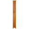 vidaXL 7-Tier Bookcase 60x22x200 cm Solid Oak Wood