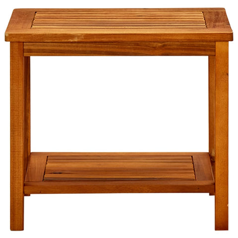 vidaXL Coffee Table 50x35x45 cm Solid Acacia Wood